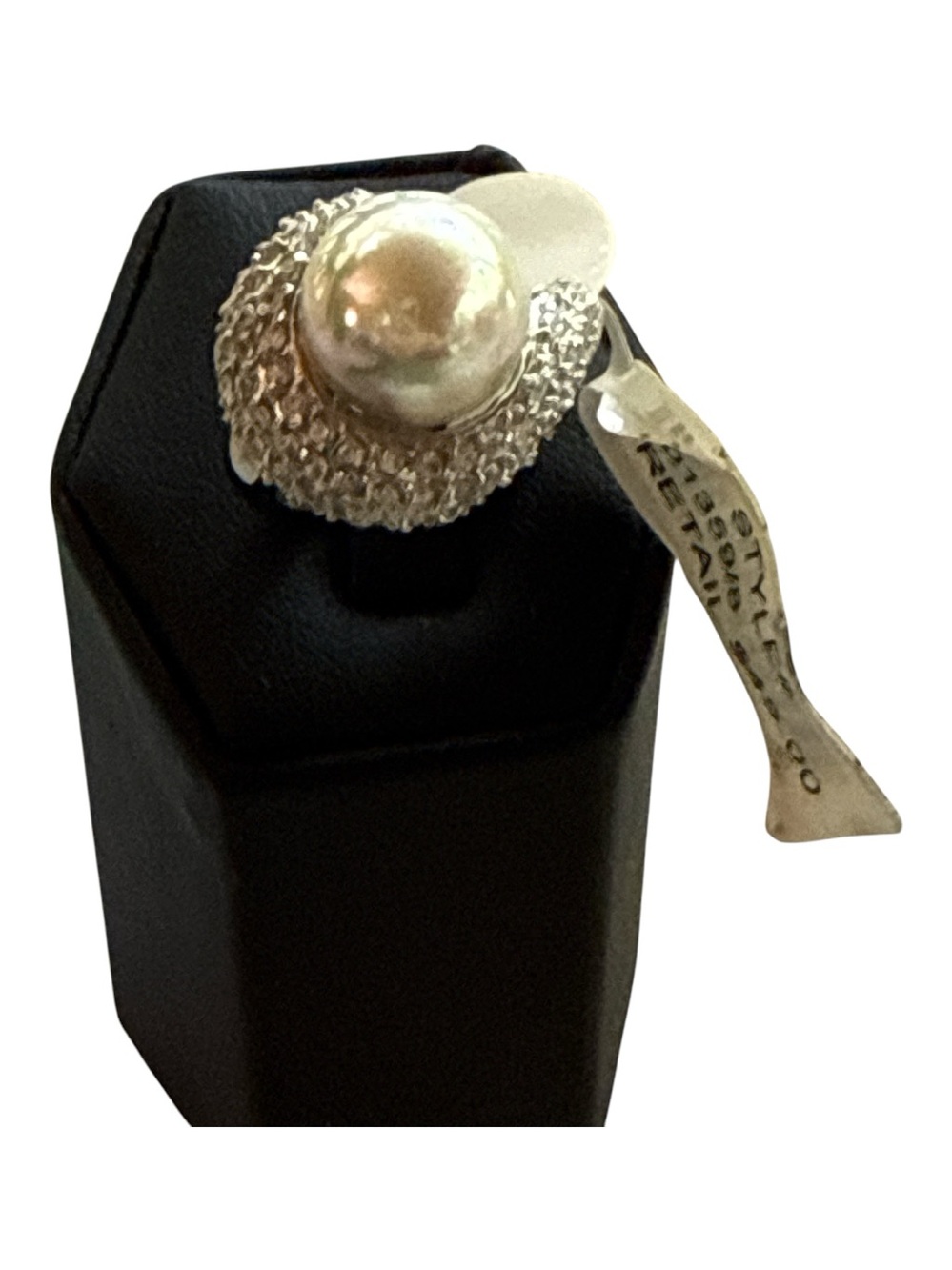 Cocktail Faux Pearl NWT